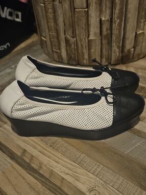 Eden platform wedge shoes by Bloch. 6